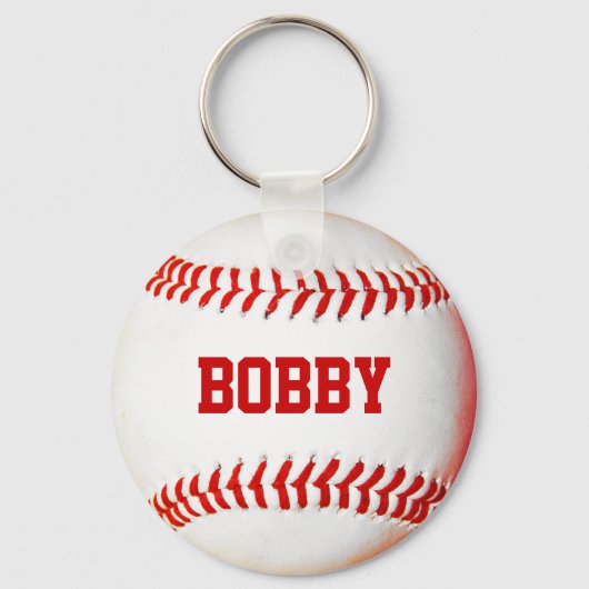 Persoonlijke Baseball Keychain (Voorkant)