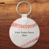 Persoonlijke Baseball-keyketens Sleutelhanger (Voorkant)