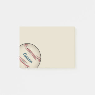 Persoonlijke Baseball Sports Post It Notes Gift