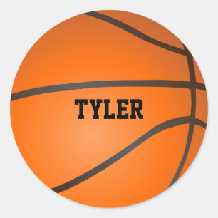 Persoonlijke Basketbal Sticker