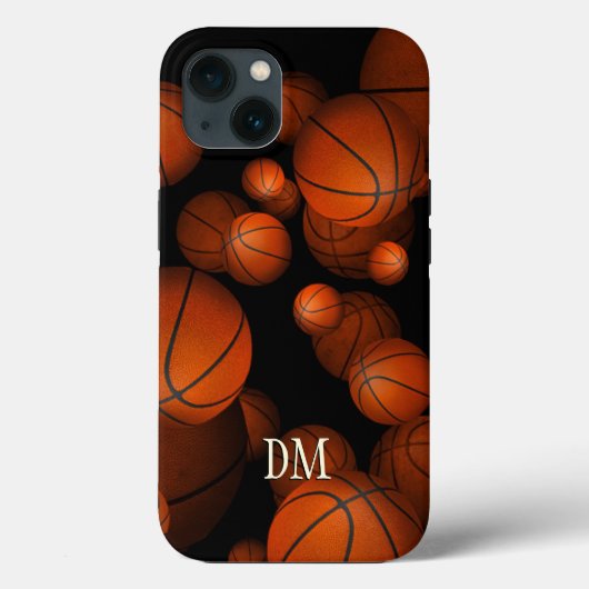 persoonlijke basketbal van mannen Case-Mate iPhone case (Achterkant)