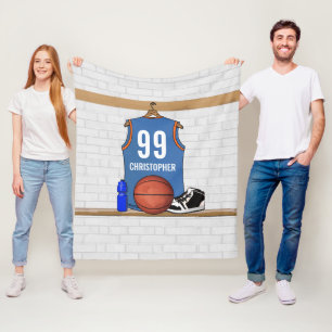 Persoonlijke Basketball Jersey (LB) Fleece Deken