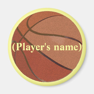 Persoonlijke Basketball Magnet Magneet