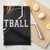 Persoonlijke Basketball Player NAME Slam Dunk Team Theedoek (Quarter Fold)