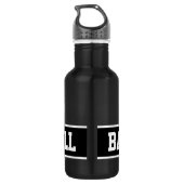 Persoonlijke basketbalsport waterfles  (Achterkant)