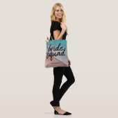Persoonlijke Beach Bride Squad Canvas tas (Op model)