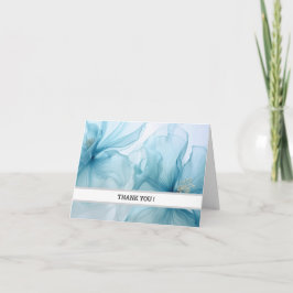 Persoonlijke bedankt kaart