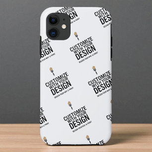 Persoonlijke bedrijfshuisstijl minimalistisch aang iPhone 11 hoesje
