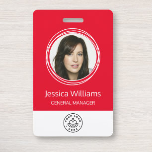 Persoonlijke Bedrijfsidentificatiekaart voor Medew Badge