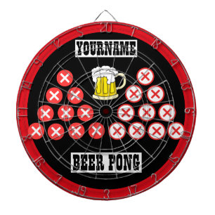 Persoonlijke Beer Pong Dartbord