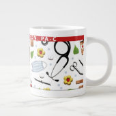 Persoonlijke Beker voor Physician Assistant Extra Grote Beker (Rechts)