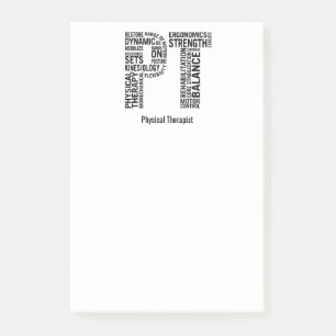 Persoonlijke benaming Fysieke Therapist PT Post-it® Notes