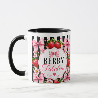 Persoonlijke Berry Fabulous Aardbeienmok Mok