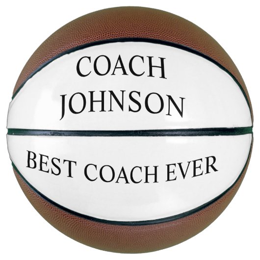 Persoonlijke Beste coach ooit Basketball Basketbal (Voorkant)
