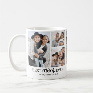 Persoonlijke "Beste Moeder" Fotocollage Koffiemok