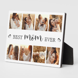 Persoonlijke 'Beste Moeder Ooit' Familie Fotocolla Fotoplaat
