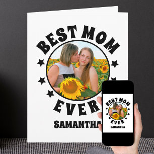 Persoonlijke 'Beste Moeder Ooit' Foto Moederdag Kaart