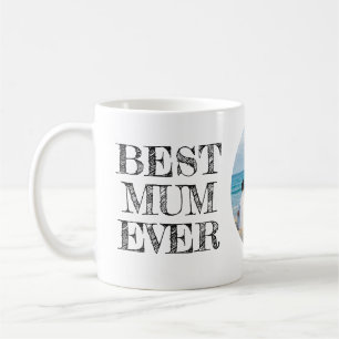 Persoonlijke 'Beste moeder ooit'-mok met foto Koffiemok