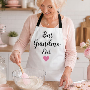 Persoonlijke 'Beste oma ooit' keukenbakken Schort