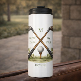 Persoonlijke Beste Papa Door Par Monogram Thermosbeker