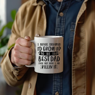 Persoonlijke Beste Papa Ooit Grappige Foto Koffiemok
