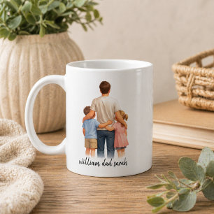 Persoonlijke Beste Papa Ooit Op maat gemaakte Va Koffiemok