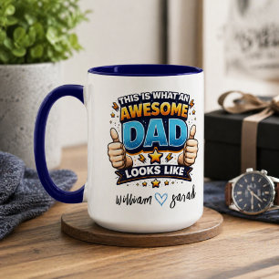 Persoonlijke Beste Papa Ooit Op maat gemaakte Va Mok