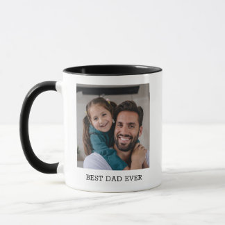 Persoonlijke Beste Papa Ooit Vaderdag Foto Mok