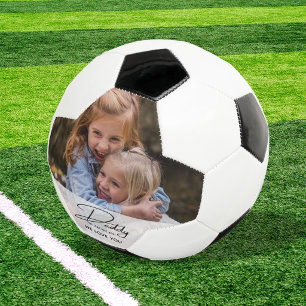 Persoonlijke Beste Papa Ter Wereld Foto Voetbal