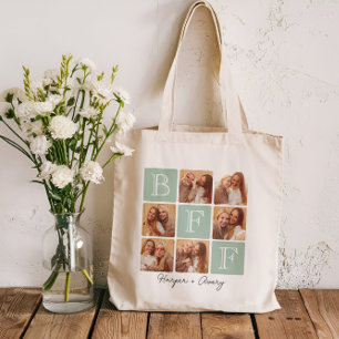 Persoonlijke Beste Vrienden Voor Altijd 6 Foto Col Tote Bag