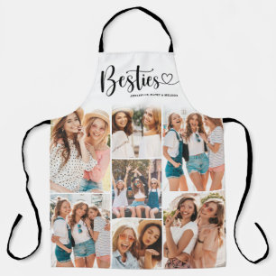 Persoonlijke Beste Vriendin BFF Fotocollage Schort