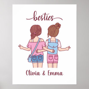 Persoonlijke beste vriendinnen poster