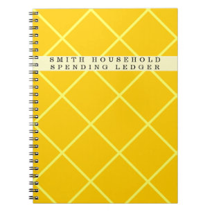 Persoonlijke bestedingen Ledger Home Finances Jour Notitieboek