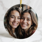 Persoonlijke Bestie Foto Keramisch Ornament