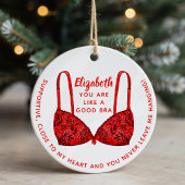 Persoonlijke Bestie Foto Keramisch Ornament