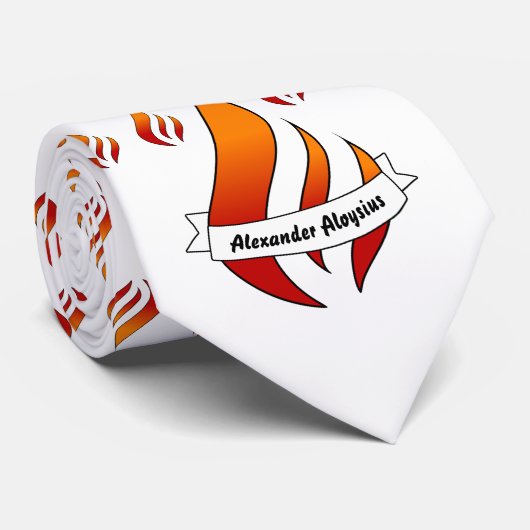 Persoonlijke bevestiging of Pentecost-Stropdas Stropdas (Opgerold)