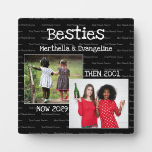 Persoonlijke BFF 2 Fototoetsenbord Beste vrienden Fotoplaat