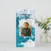 Persoonlijke bidkaart / bidkaarten (Staand voorkant)