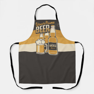 Persoonlijke bierfles Sudsy-mok Brouwbar Schort