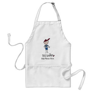 Persoonlijke Big Brother Tshirts en cadeaus Standaard Schort