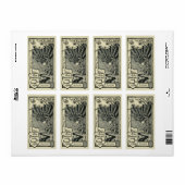 Persoonlijke  bladlabels etiket (Full Sheet)