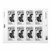 Persoonlijke  bladlabels etiket (Full Sheet)