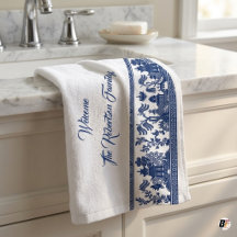 Persoonlijke Blauwe Wilg Chinoiserie Familie Welko