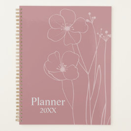 Persoonlijke bloem planner