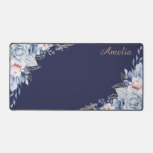 Persoonlijke bloemen bureaumat