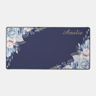 Persoonlijke bloemen bureaumat