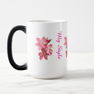 Persoonlijke Bloemen Morphing Koffiekop Magische Mok
