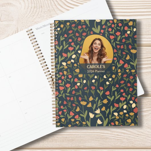 Persoonlijke bloemenplanner – Wekelijks en maandel Planner