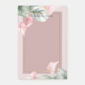Persoonlijke bloemige Post-it-notities Post-it® Notes (Voorkant)