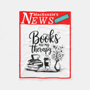 Persoonlijke Boeken Zijn Mijn Therapie Nieuws Excl Fleece Deken